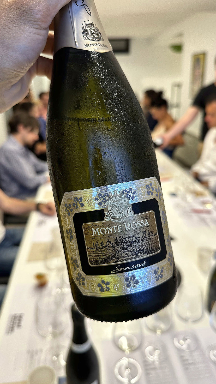 Franciacorta tasting at Talent Kitchen