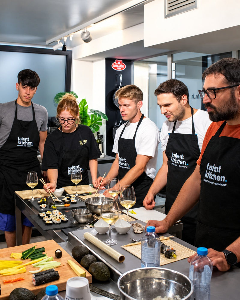 Sushi class in Sirmione