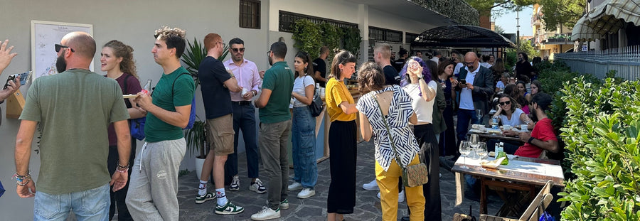 Buffet e vini del Lugana con il Sindaco di Sirmione al Talent Kitchen Food Hub – foto 8