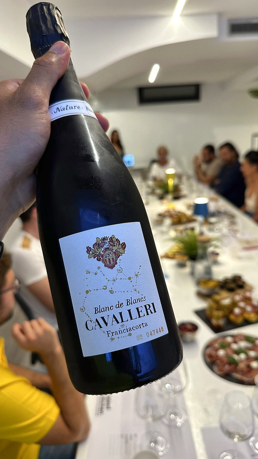 Franciacorta tasting at Talent Kitchen